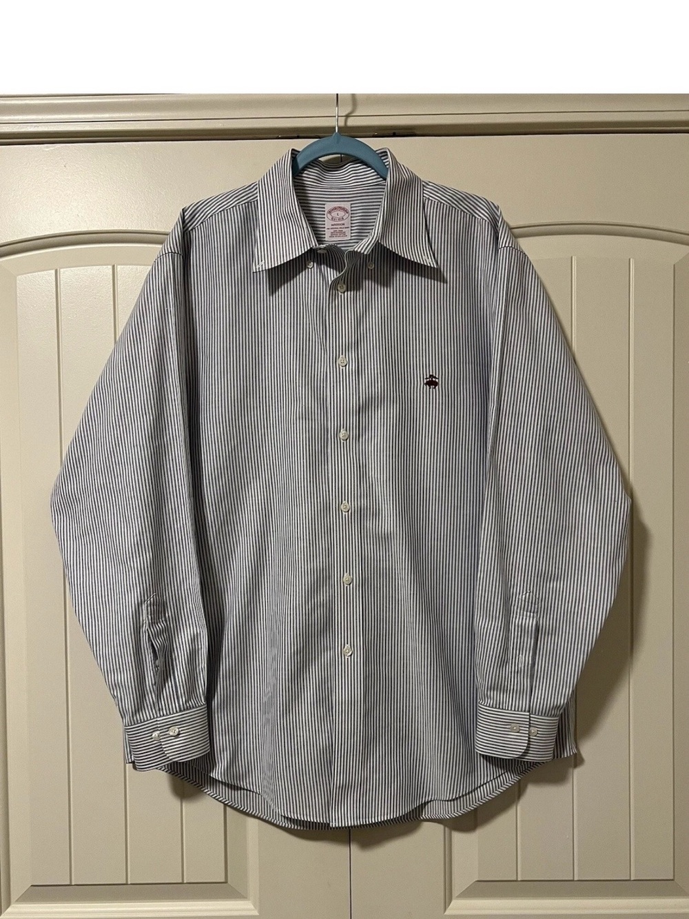 Brooks Brothers Men’s Non- Iron 100% American Supima Cotton Shirt Size L